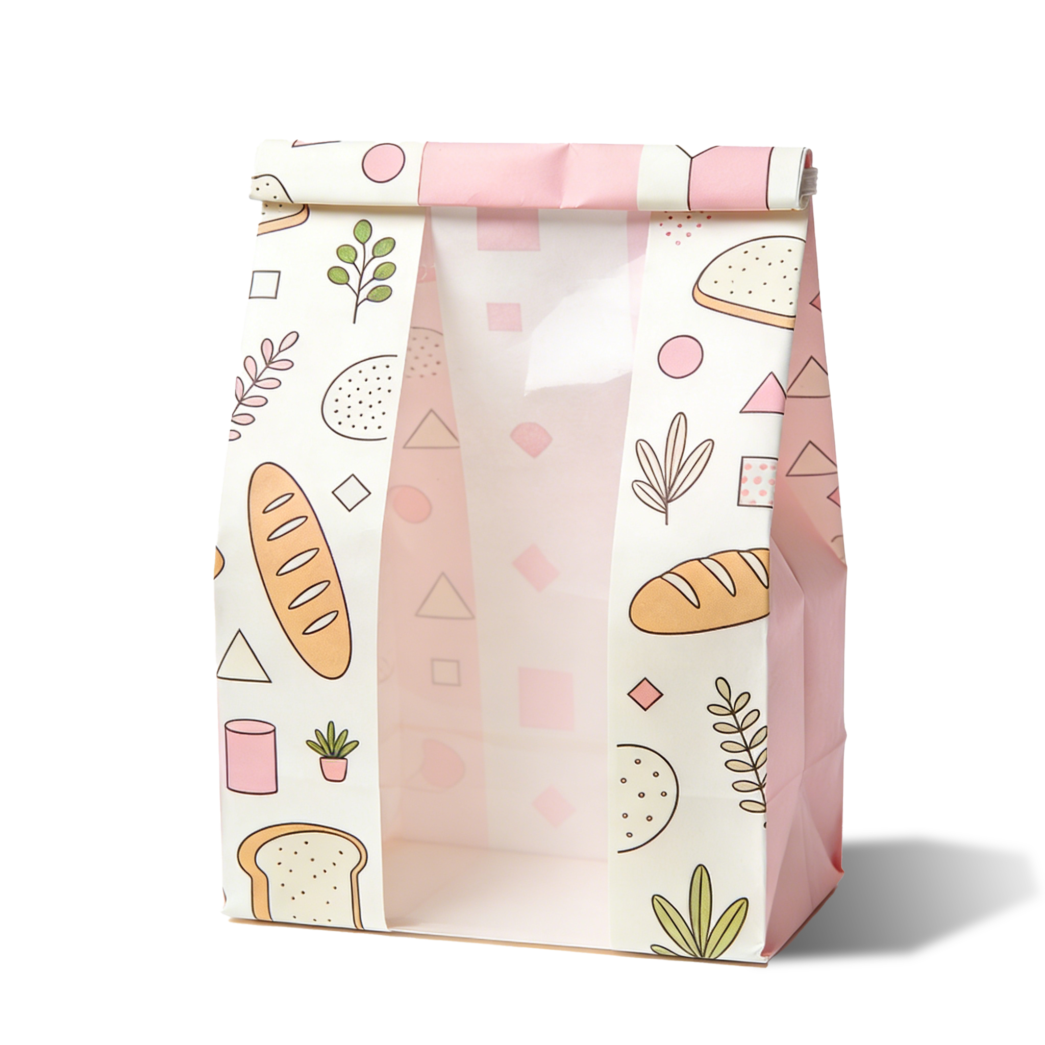 Bread and loaf bags for bakery staples and daily retail sales