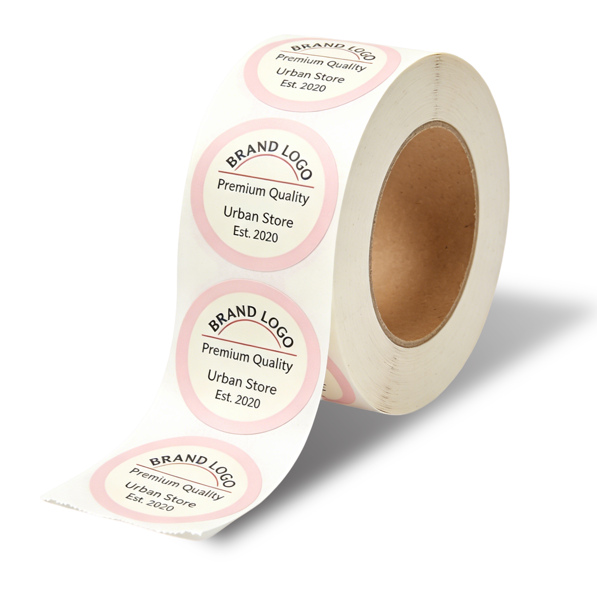 Sealing labels for bakery boxes takeaway bags and retail packaging