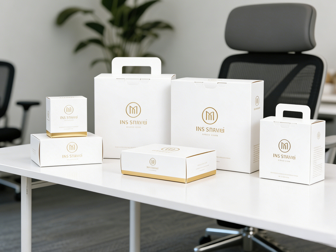 Artwork and logo application for coordinated packaging items