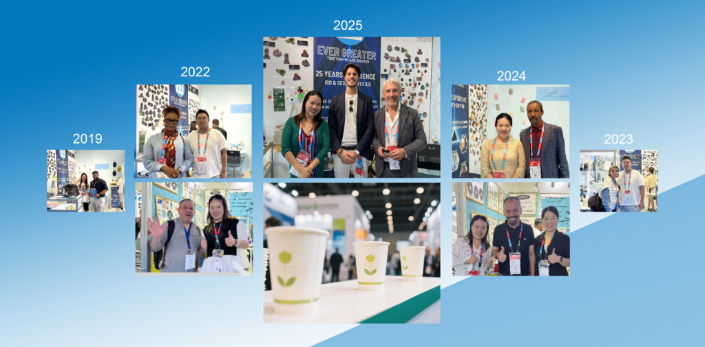 Ever Greater exhibition highlights from international trade shows 2019 to 2025