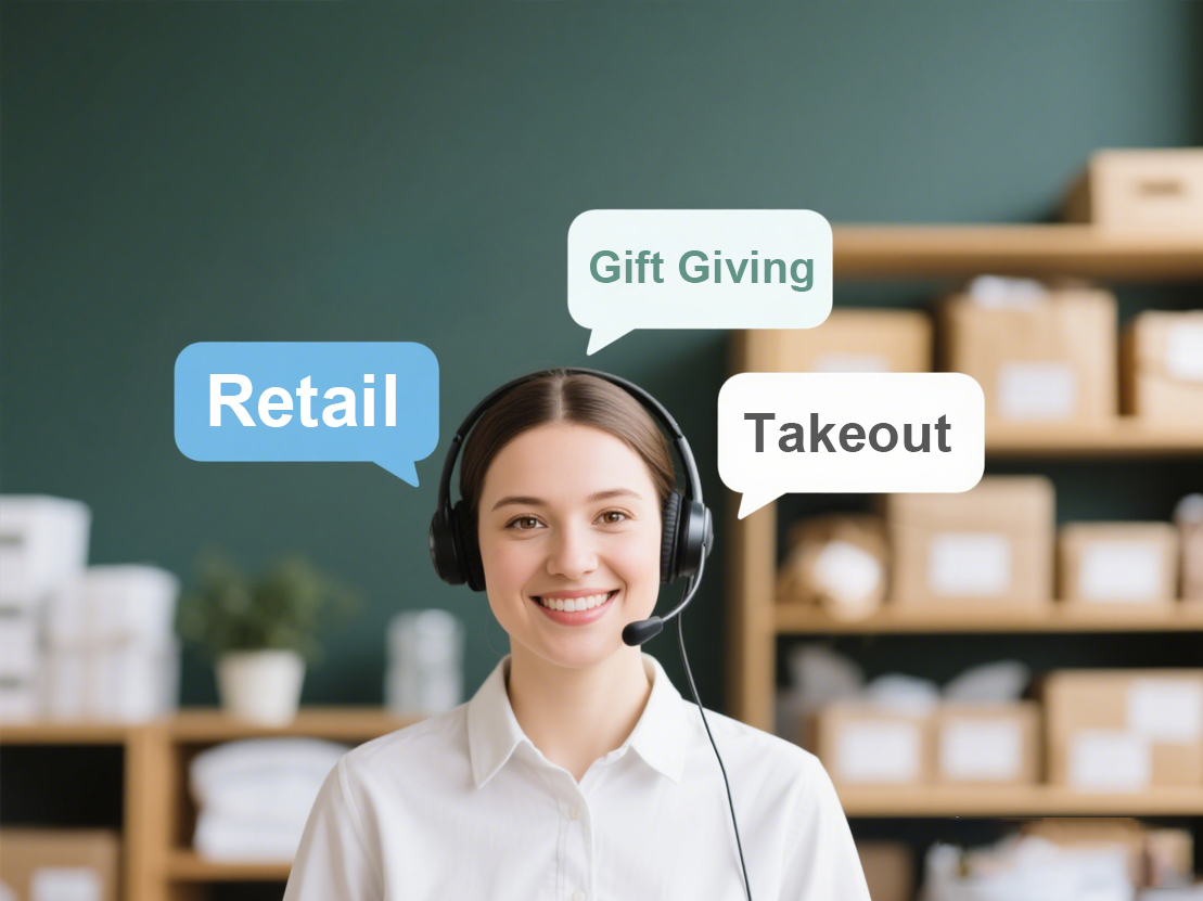 Material and structure guidance for retail takeaway and gift packaging