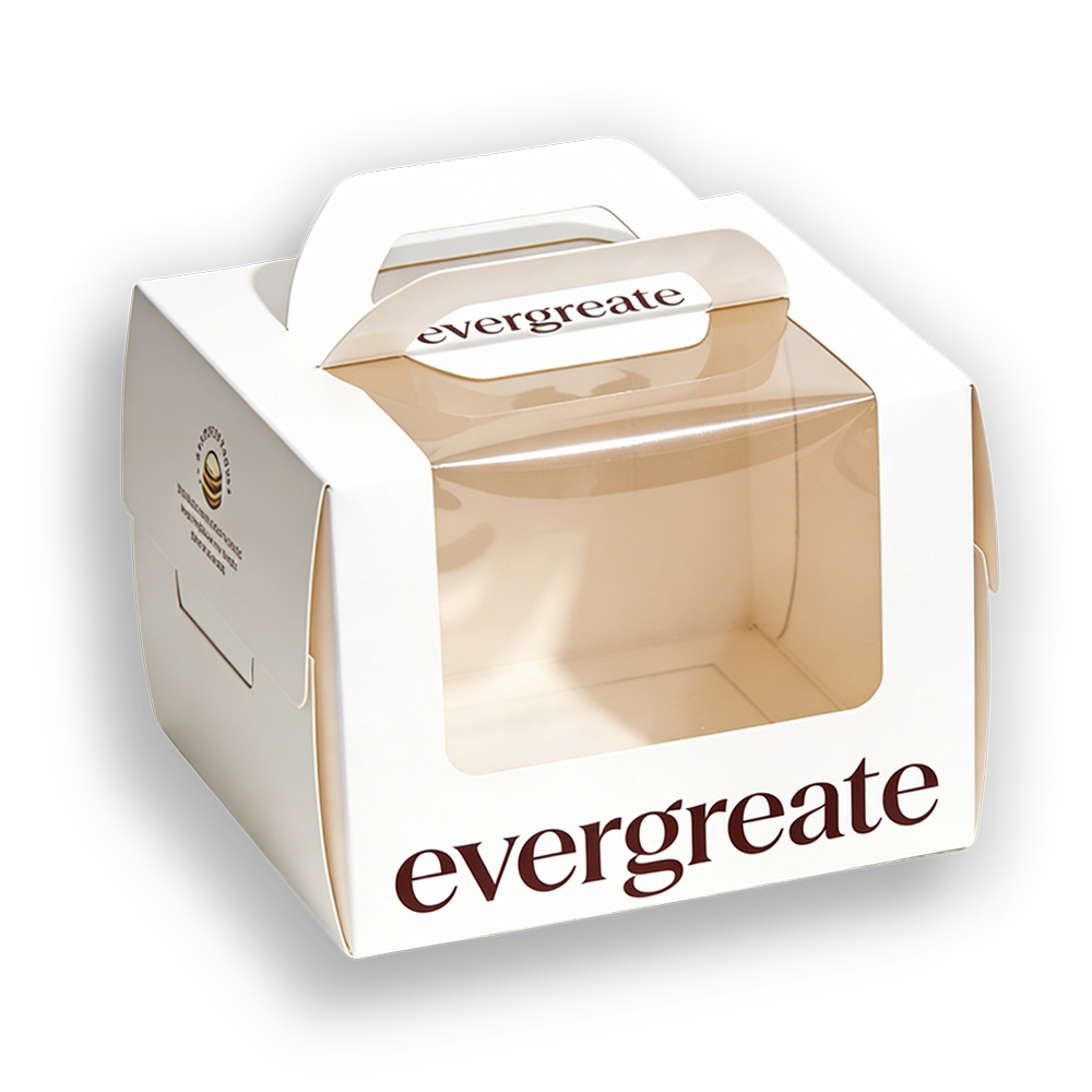 Custom whole cake boxes for bakery takeaway and celebration cakes