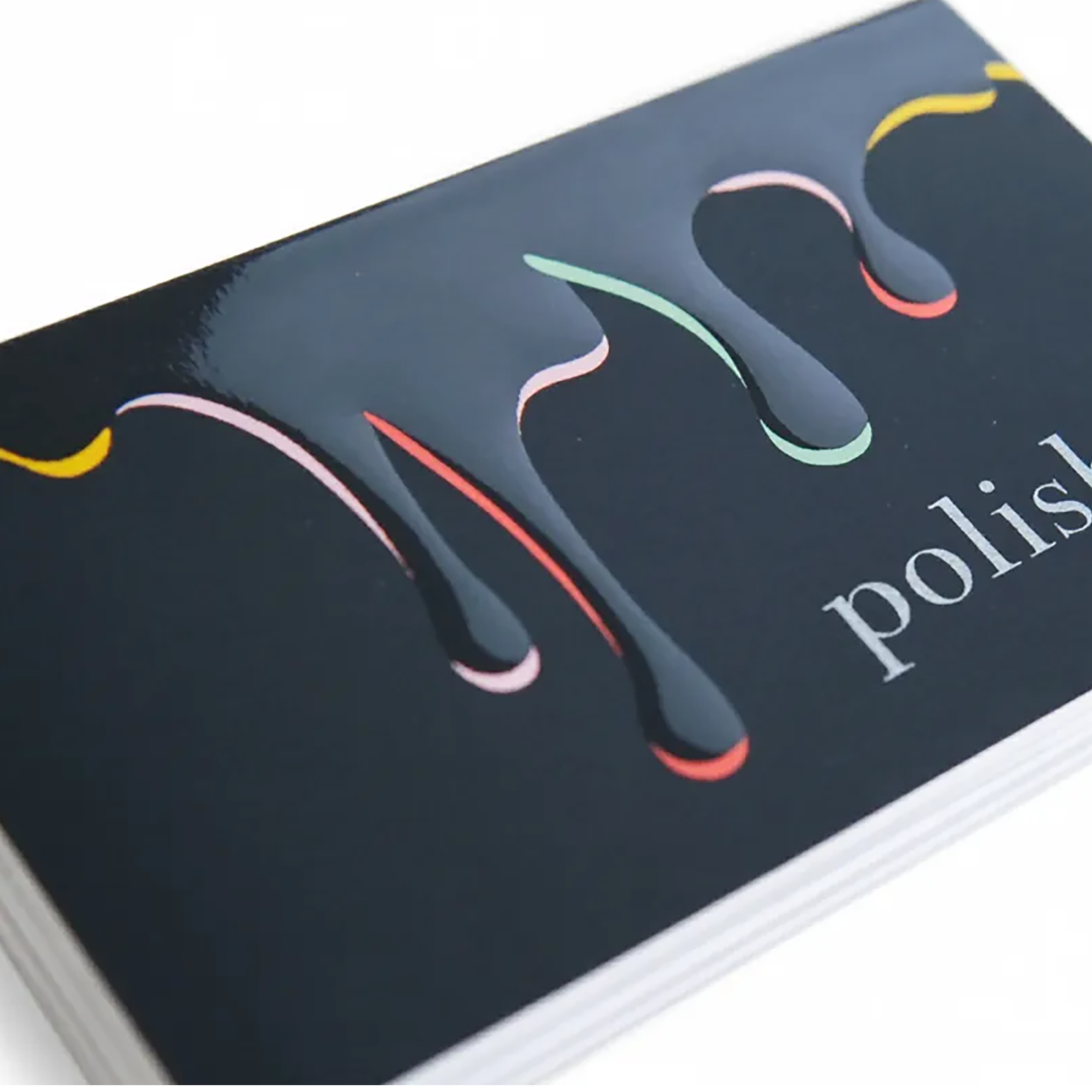 Spot gloss UV finish for custom cake boxes