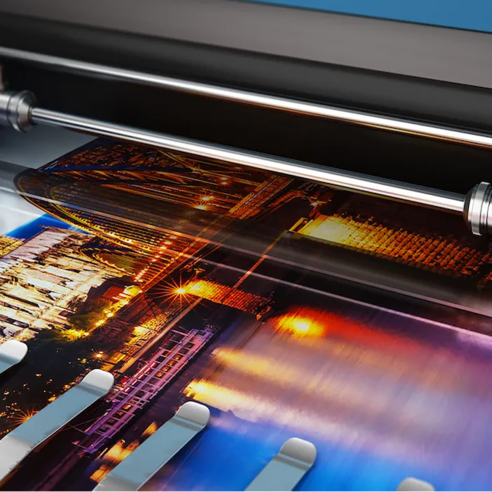 Digital printing process for custom cake boxes